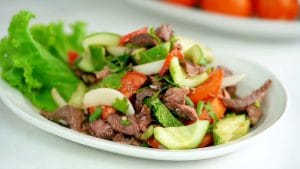 cách làm salad rau xà lách