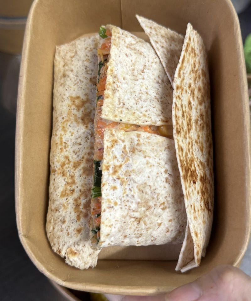 Thứ 6: Tuna melt wrap