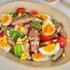 Thứ 4: Bò áp chảo - combo luộc