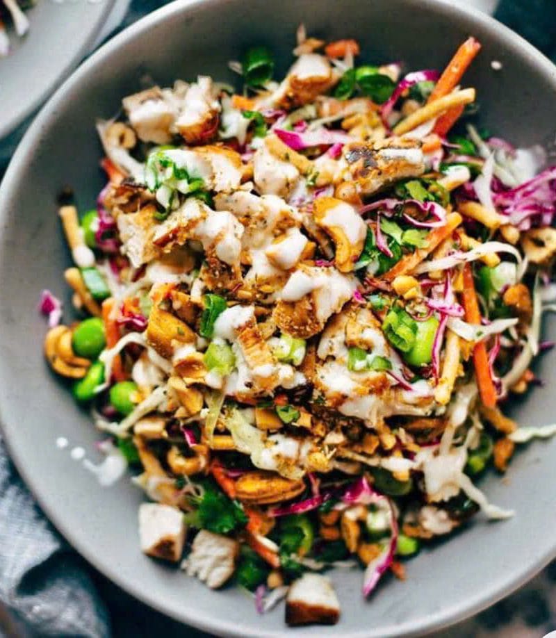 Thứ 6: Garden salad cá
