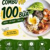 Combo VIP 100 phần: Lối sống healthy